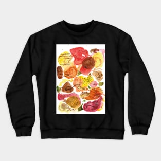 Autumnal Abstract Crewneck Sweatshirt